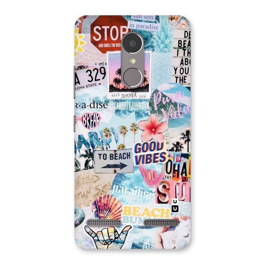 Beaching Life Back Case for Lenovo K6 Power