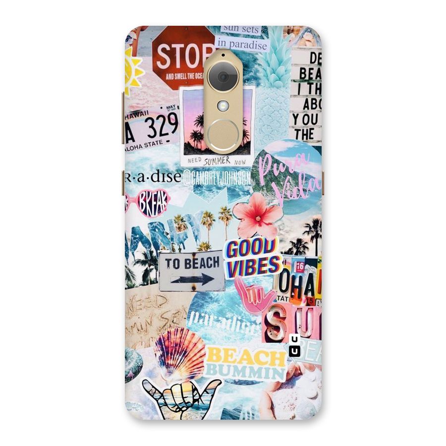 Beaching Life Back Case for Lenovo K8