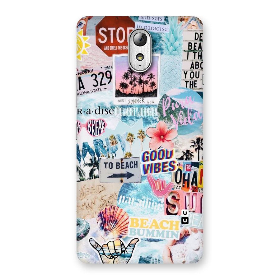 Beaching Life Back Case for Lenovo Vibe P1M
