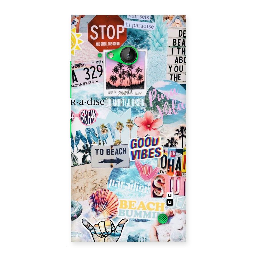 Beaching Life Back Case for Lumia 730