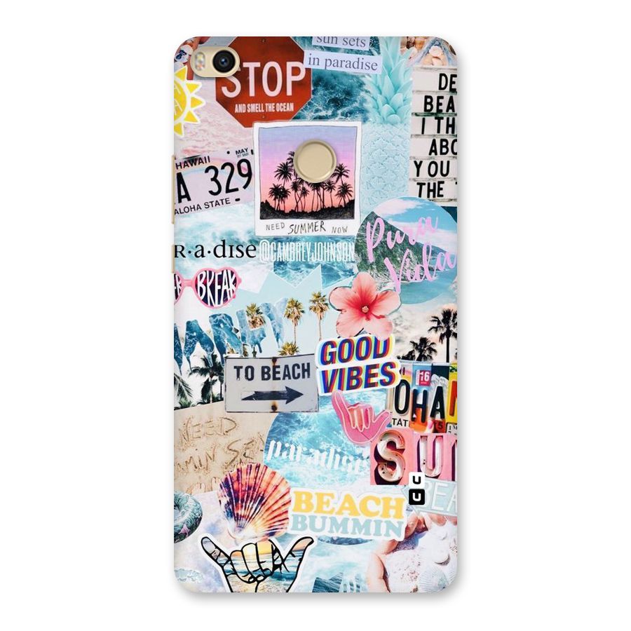 Beaching Life Back Case for Mi Max 2