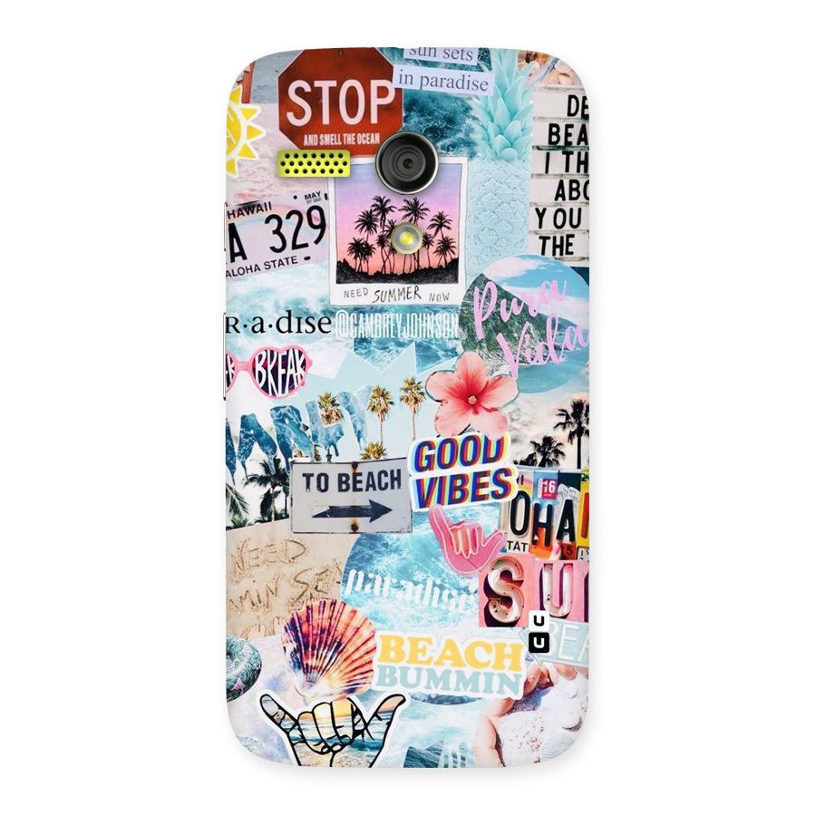 Beaching Life Back Case for Moto G