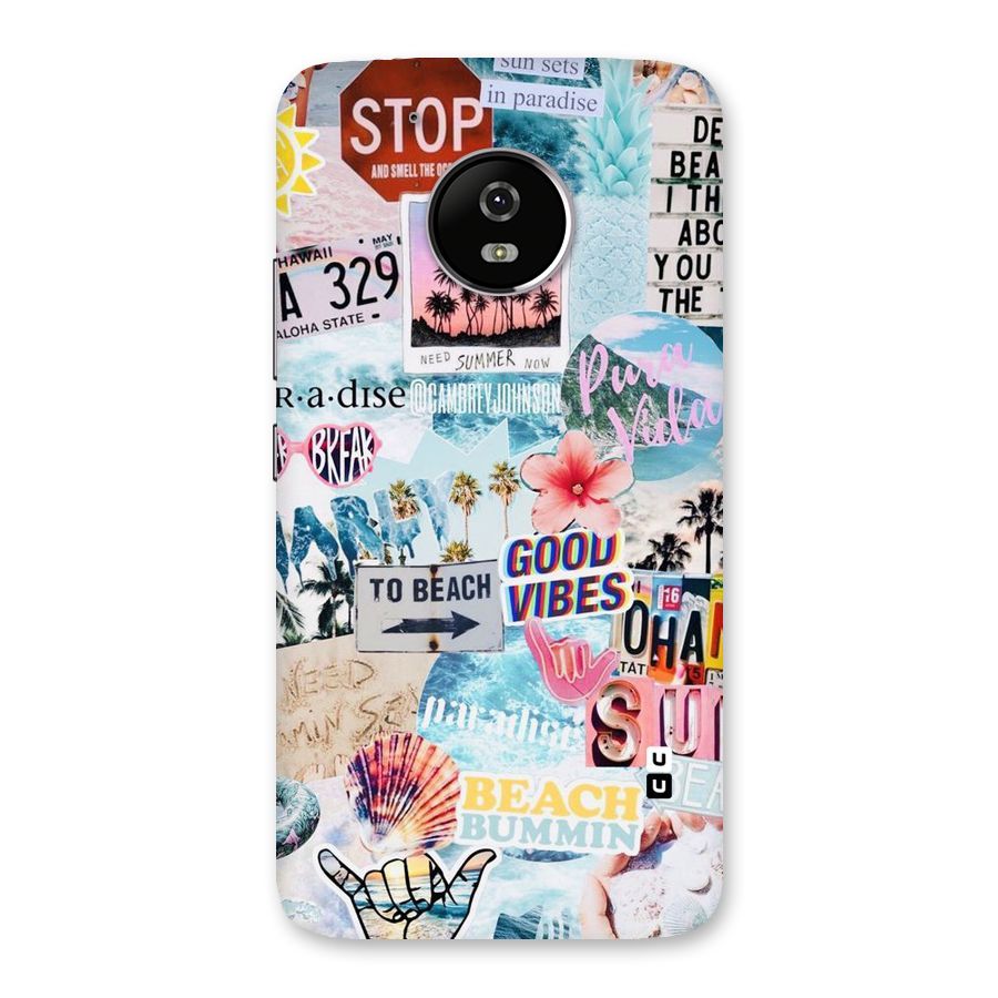 Beaching Life Back Case for Moto G5