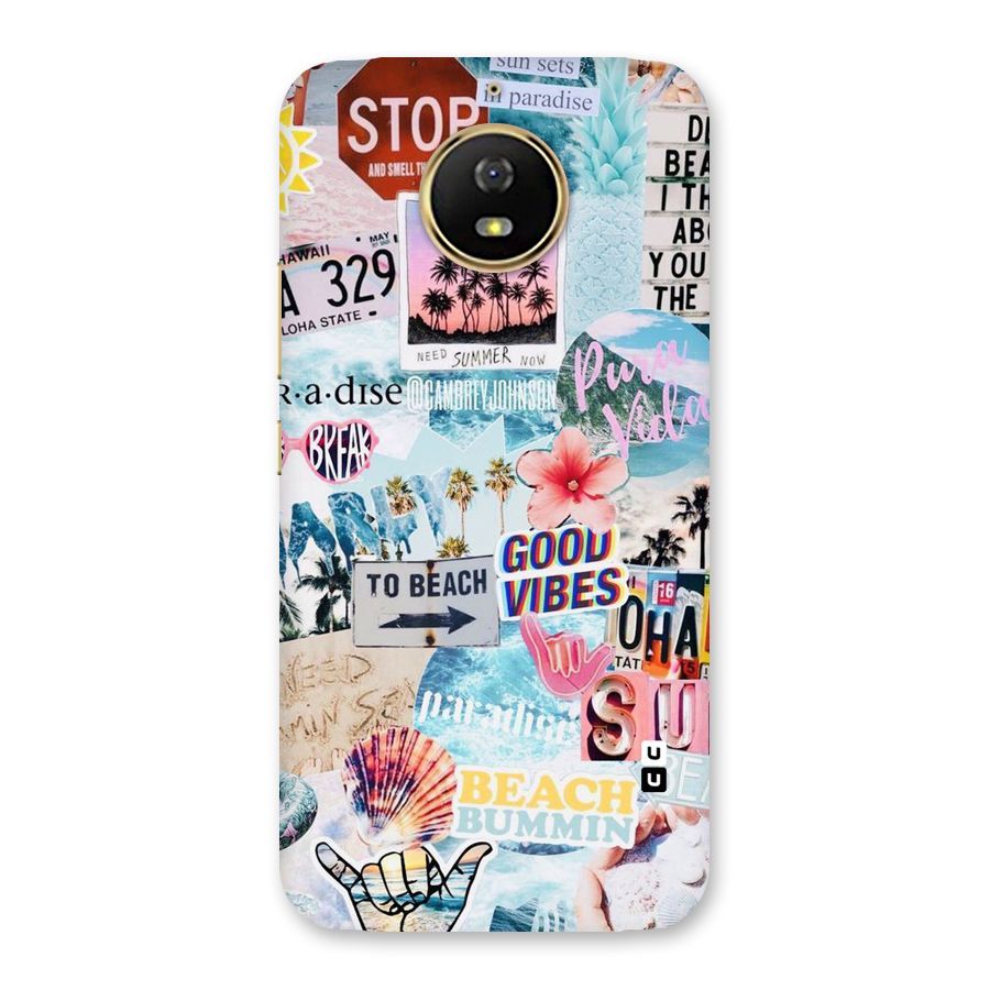 Beaching Life Back Case for Moto G5s
