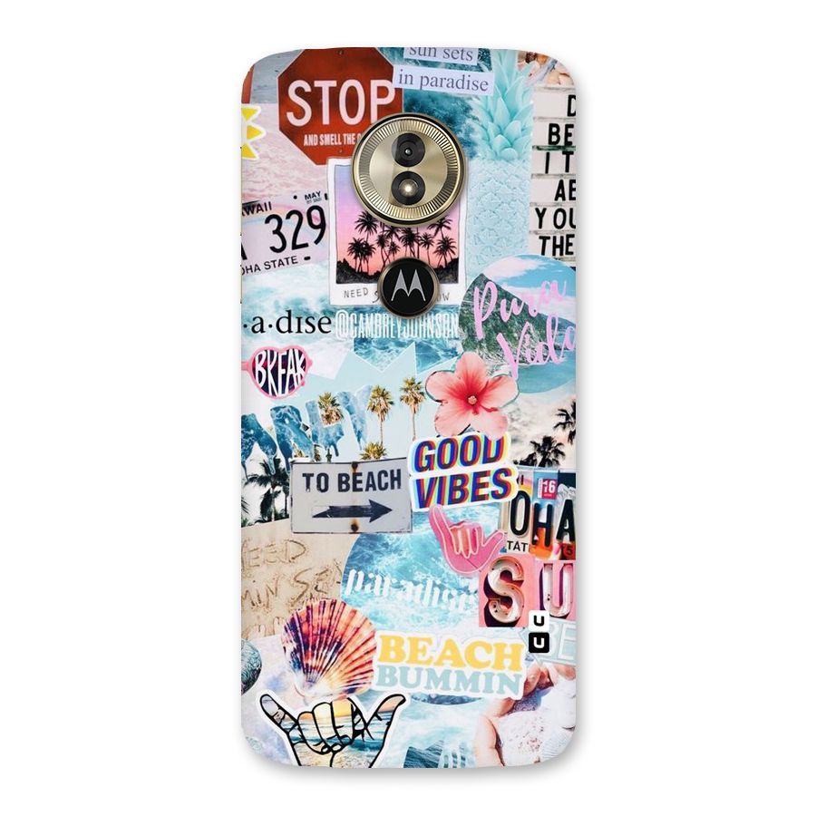 Beaching Life Back Case for Moto G6 Play