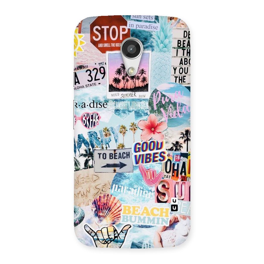 Beaching Life Back Case for Moto G 2nd Gen