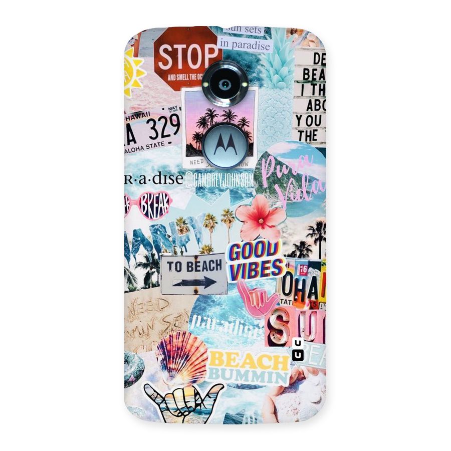 Beaching Life Back Case for Moto X 2nd Gen