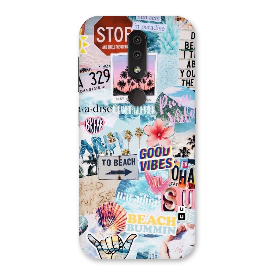 Beaching Life Back Case for Nokia 4.2