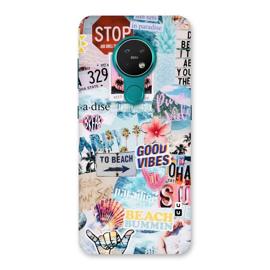 Beaching Life Back Case for Nokia 7.2