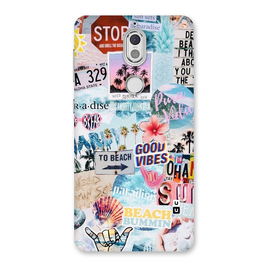 Beaching Life Back Case for Nokia 7