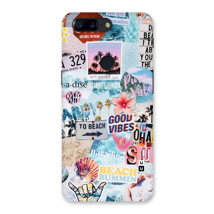 Beaching Life Back Case for OnePlus 5T