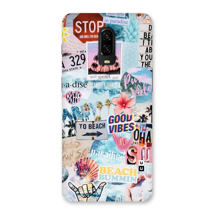 Beaching Life Back Case for OnePlus 6T