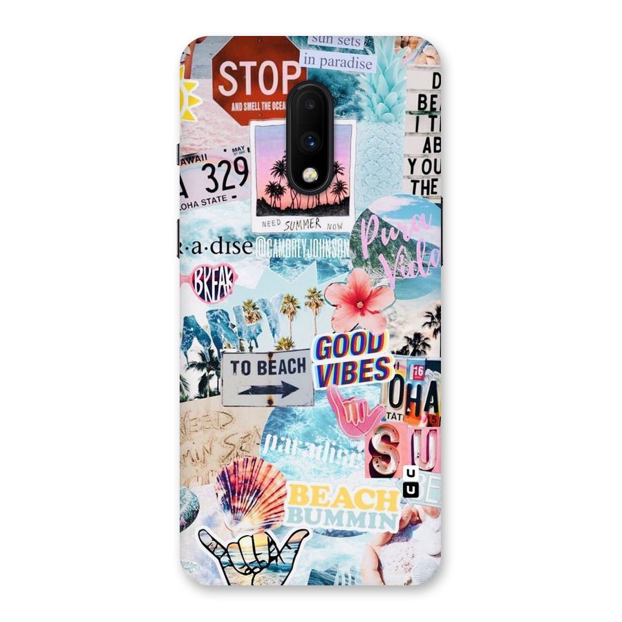 Beaching Life Back Case for OnePlus 7