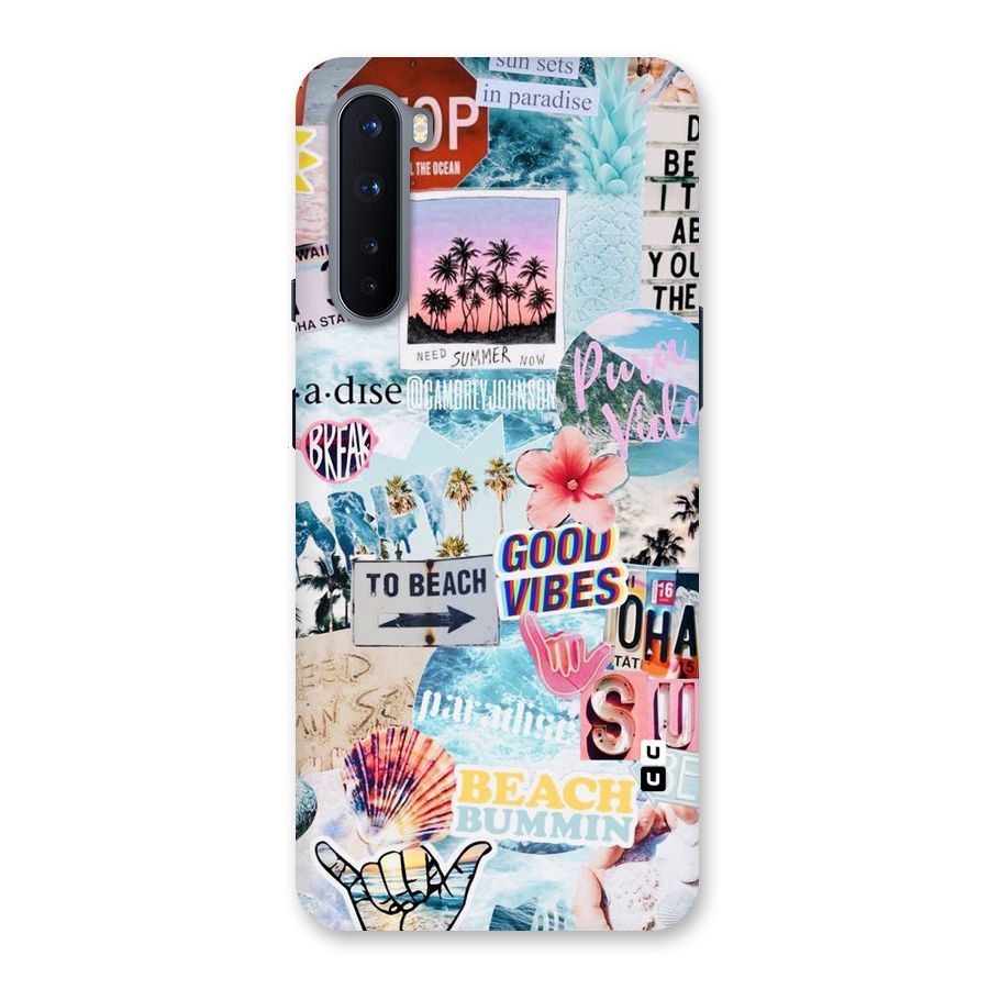 Beaching Life Back Case for OnePlus Nord