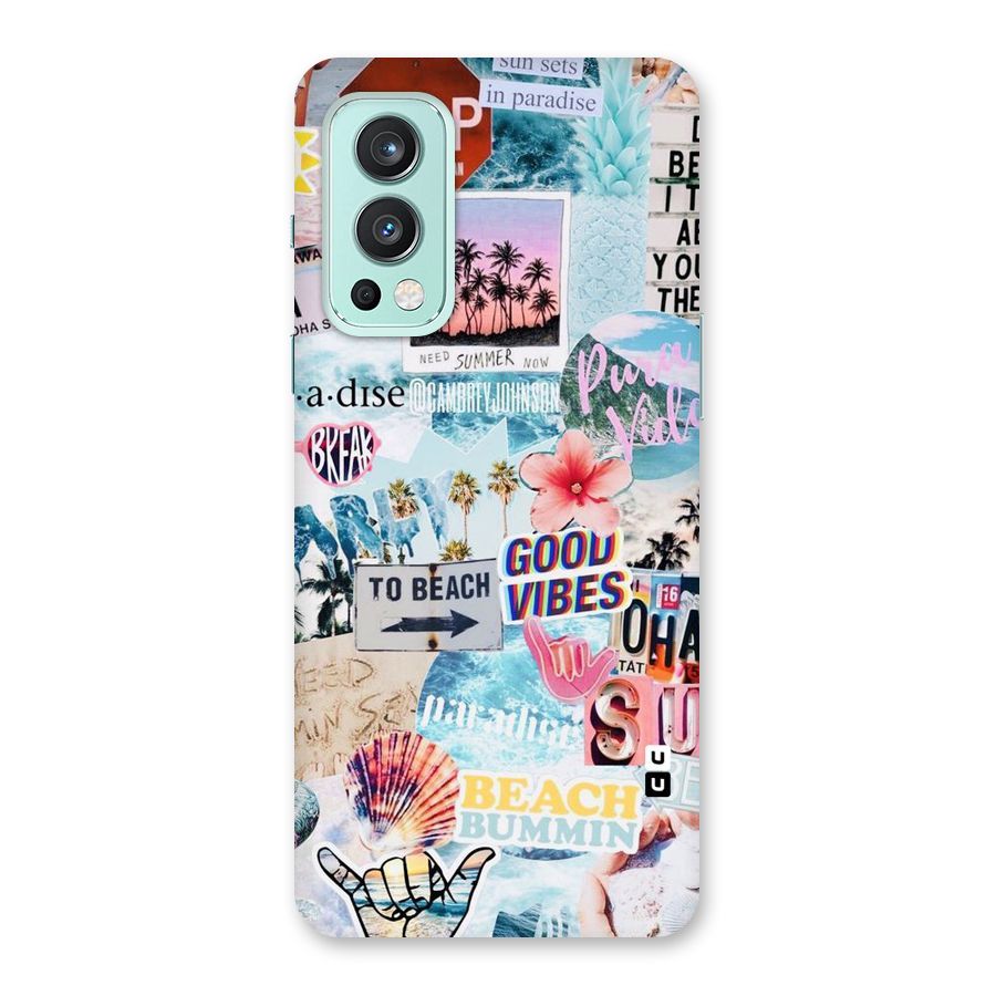 Beaching Life Back Case for OnePlus Nord 2 5G