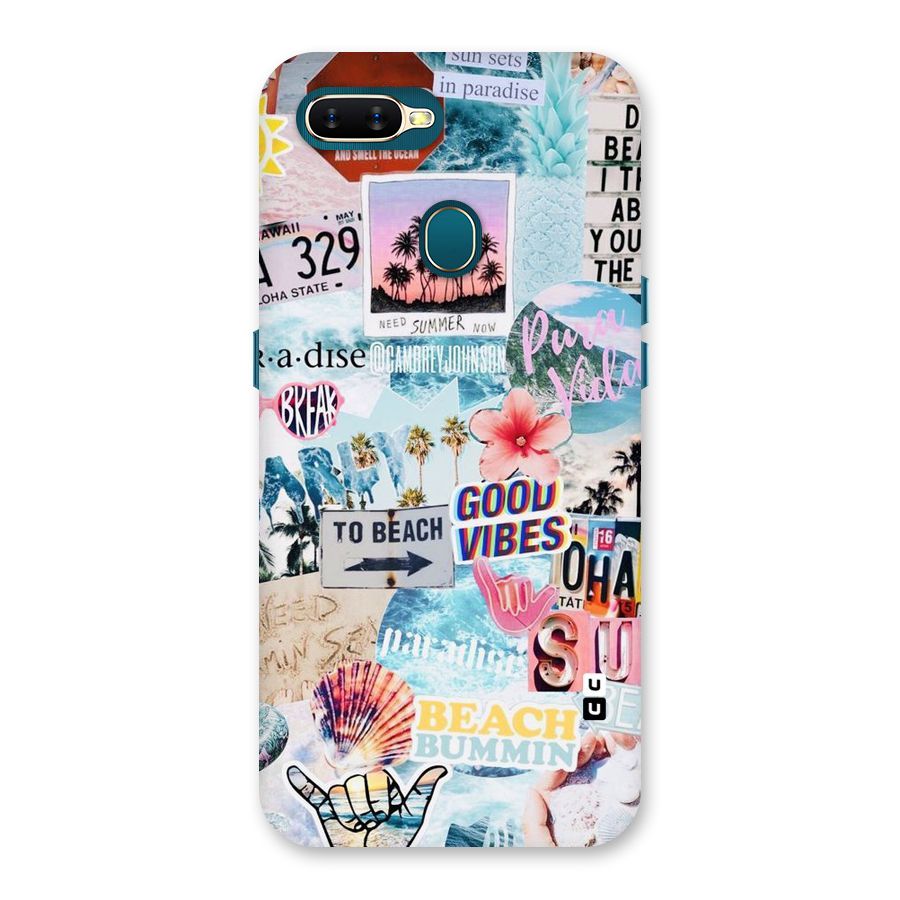 Beaching Life Back Case for Oppo A11k