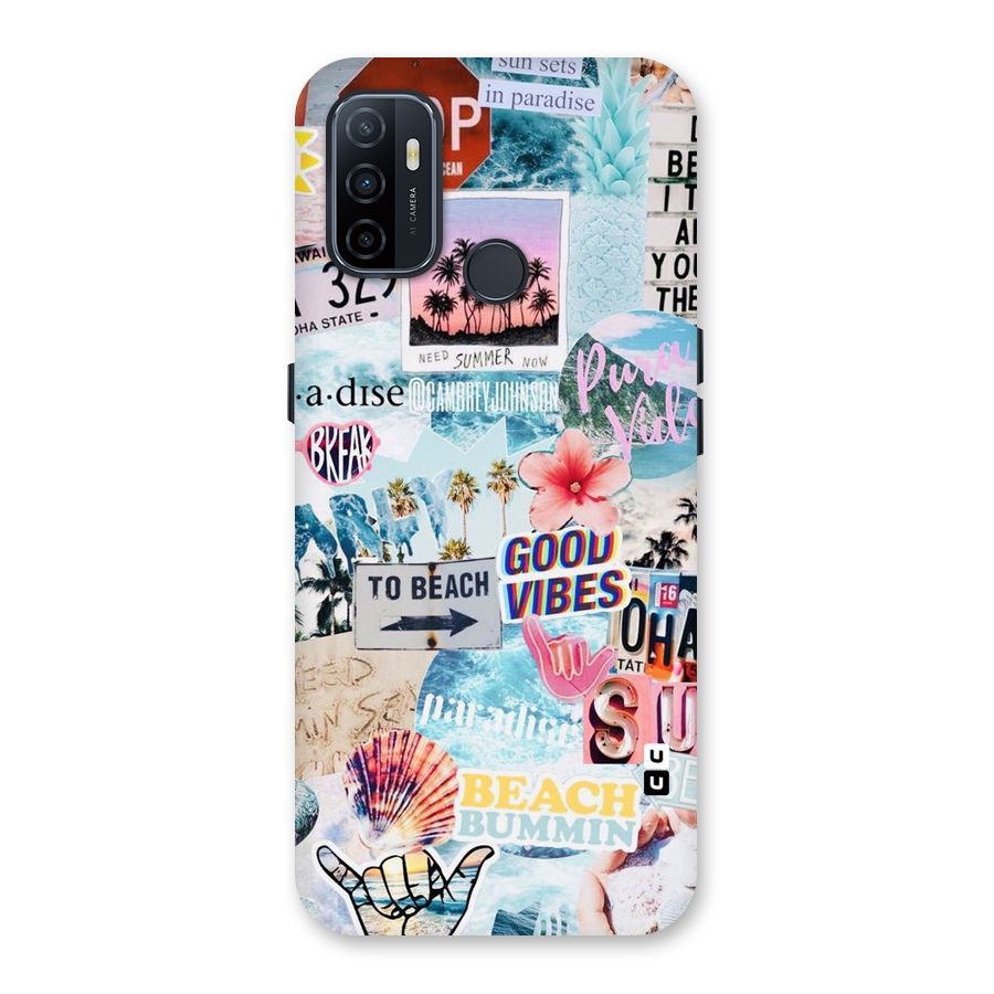 Beaching Life Back Case for Oppo A32