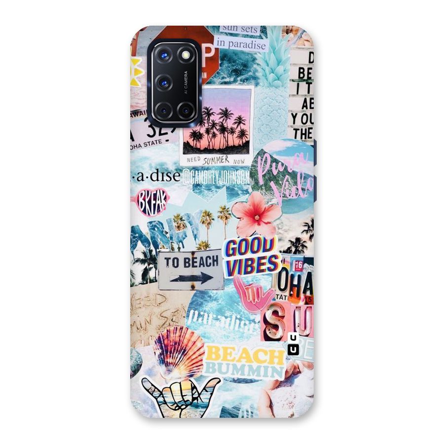 Beaching Life Back Case for Oppo A52
