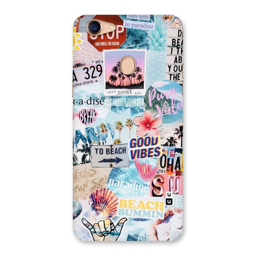 Beaching Life Back Case for Oppo F5