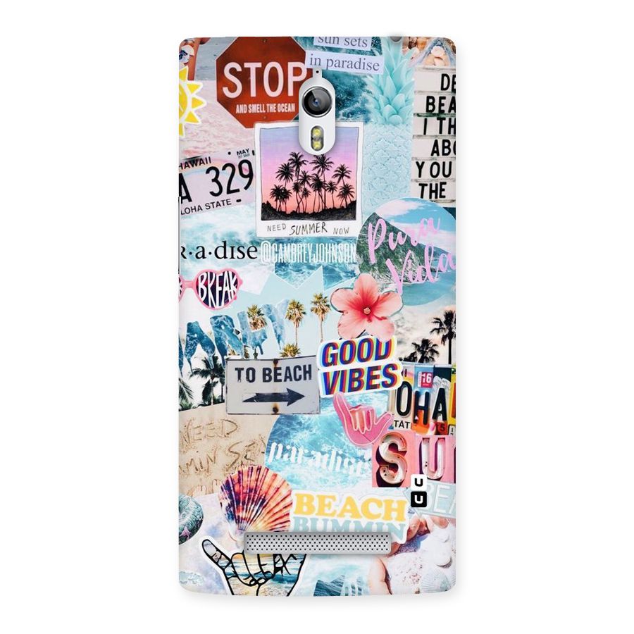 Beaching Life Back Case for Oppo Find 7