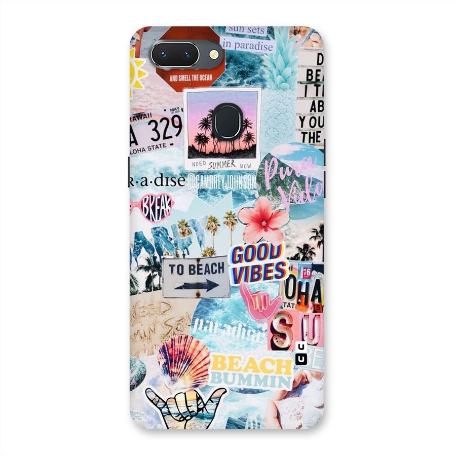Beaching Life Back Case for Oppo Realme 2