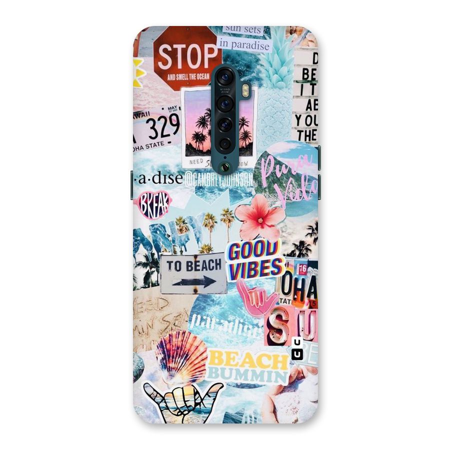 Beaching Life Back Case for Oppo Reno2