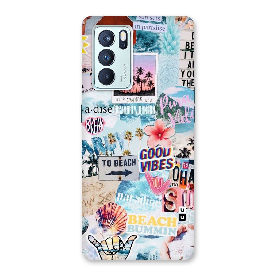 Beaching Life Back Case for Oppo Reno6 Pro 5G