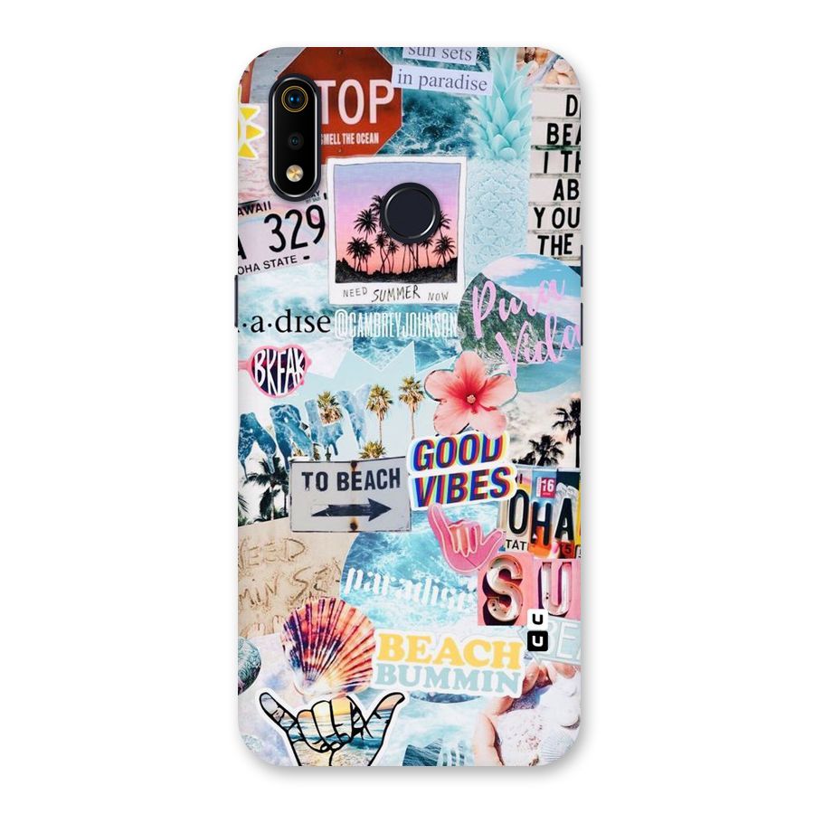 Beaching Life Back Case for Realme 3i
