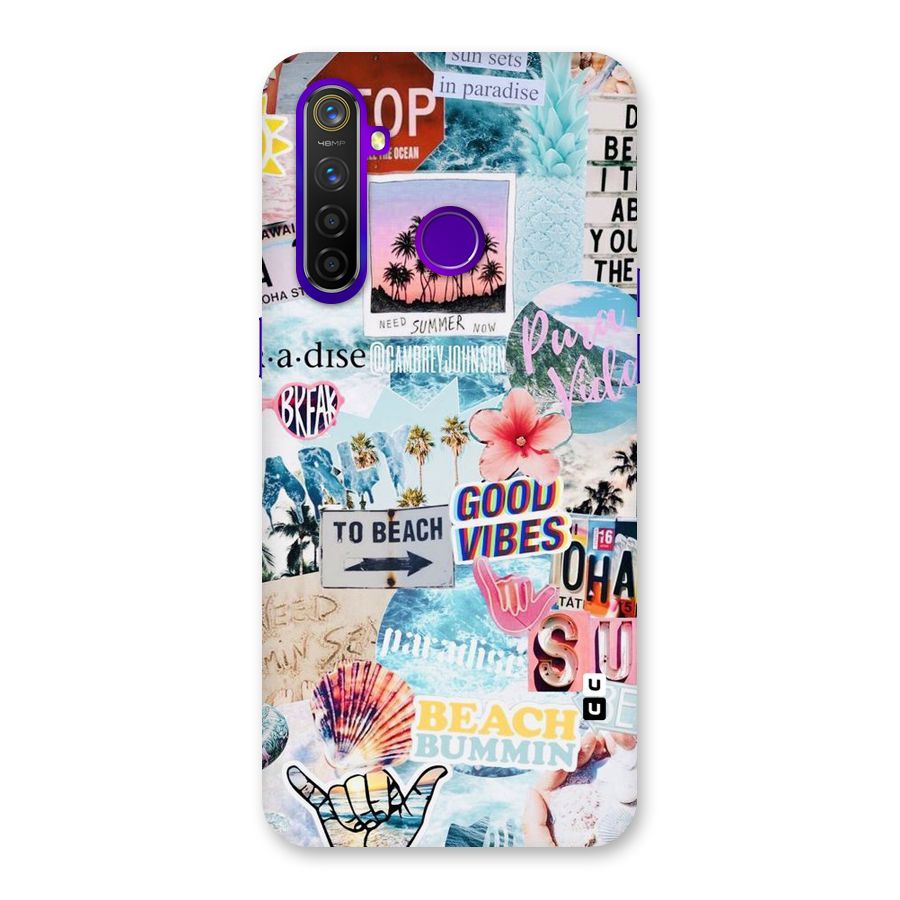 Beaching Life Back Case for Realme 5 Pro