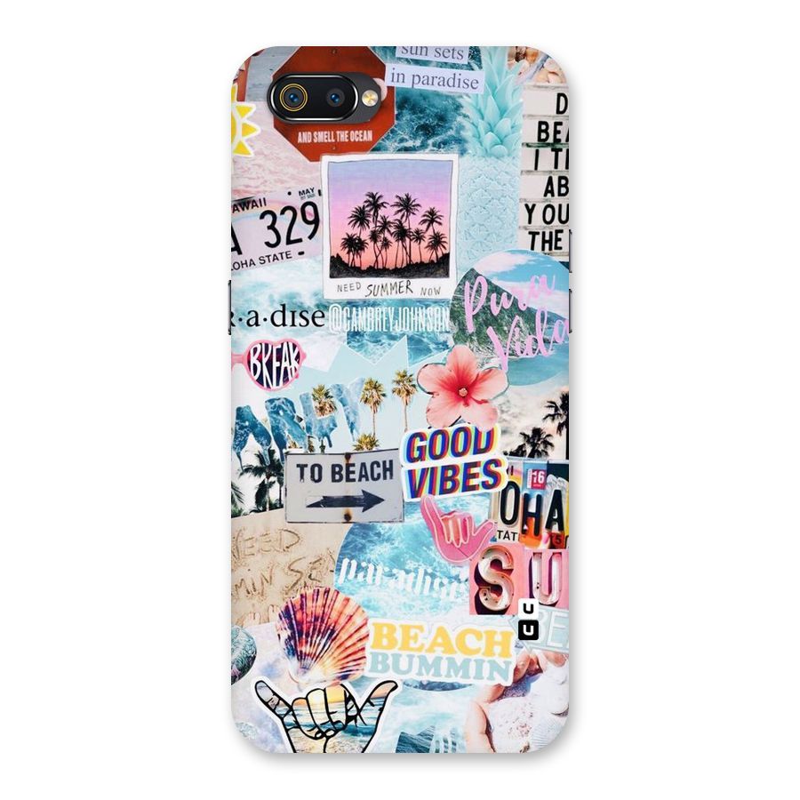 Beaching Life Back Case for Realme C2