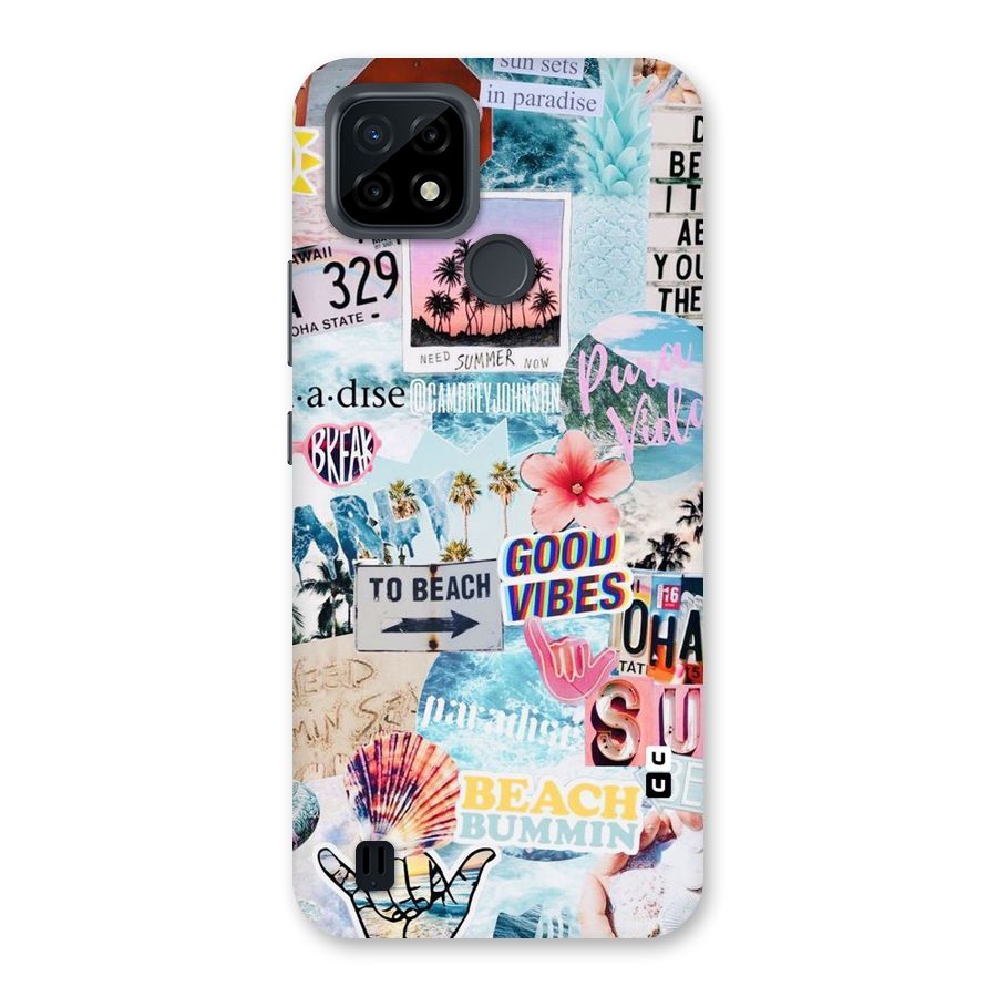 Beaching Life Back Case for Realme C21