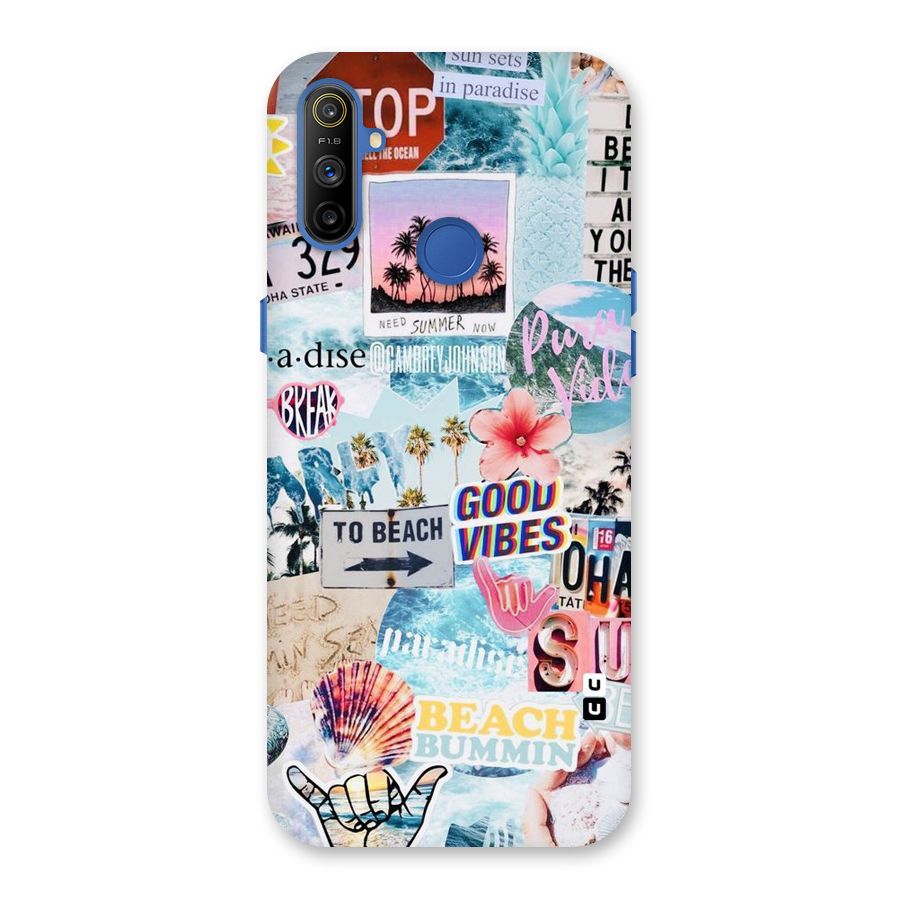 Beaching Life Back Case for Realme Narzo 10A