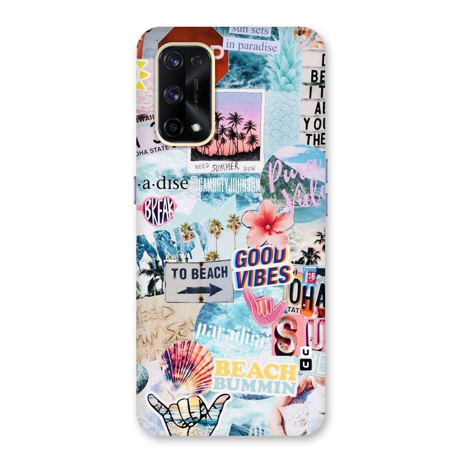 Beaching Life Glass Back Case for Realme X7 Pro