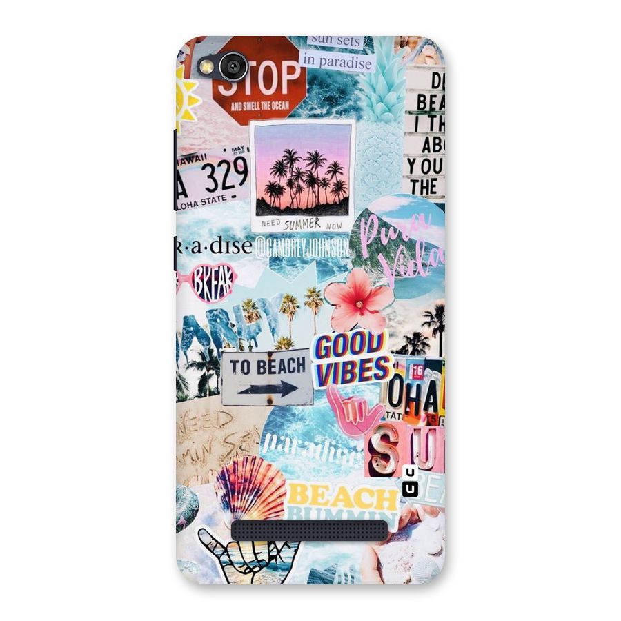 Beaching Life Back Case for Redmi 4A