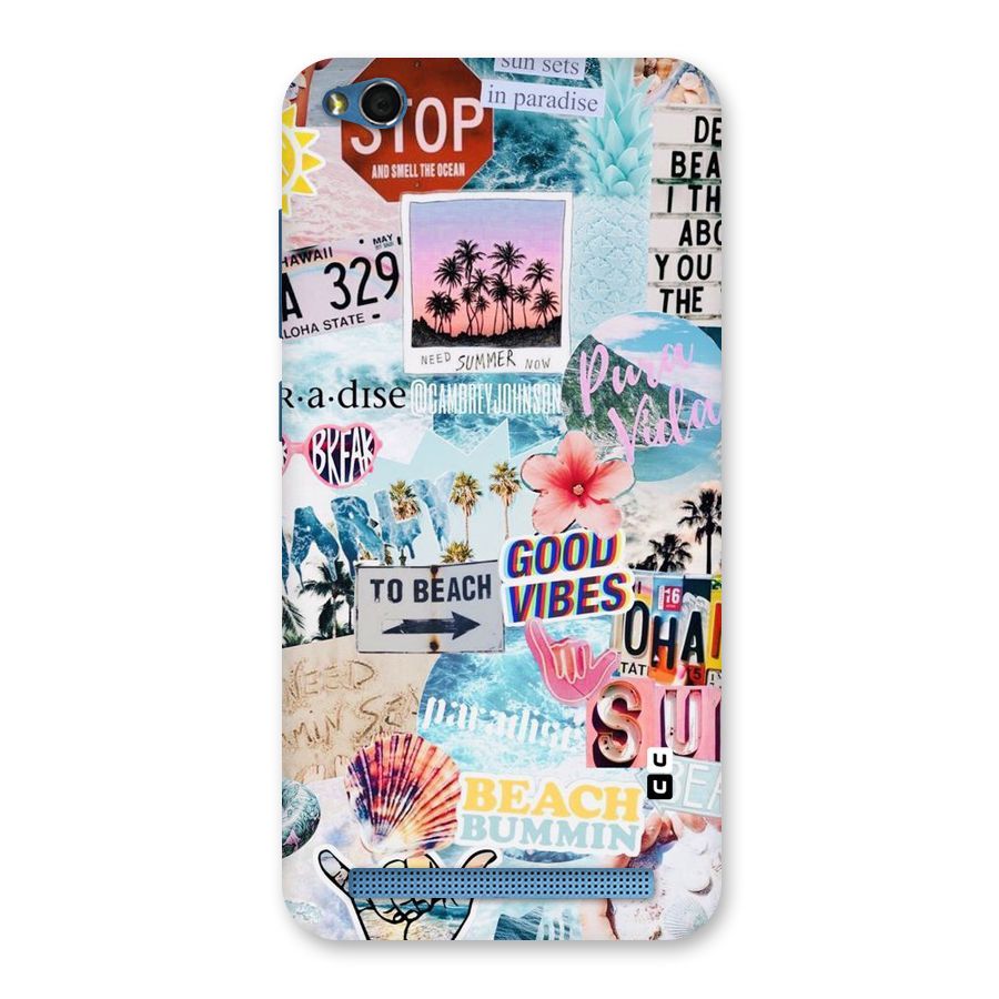 Beaching Life Back Case for Redmi 5A