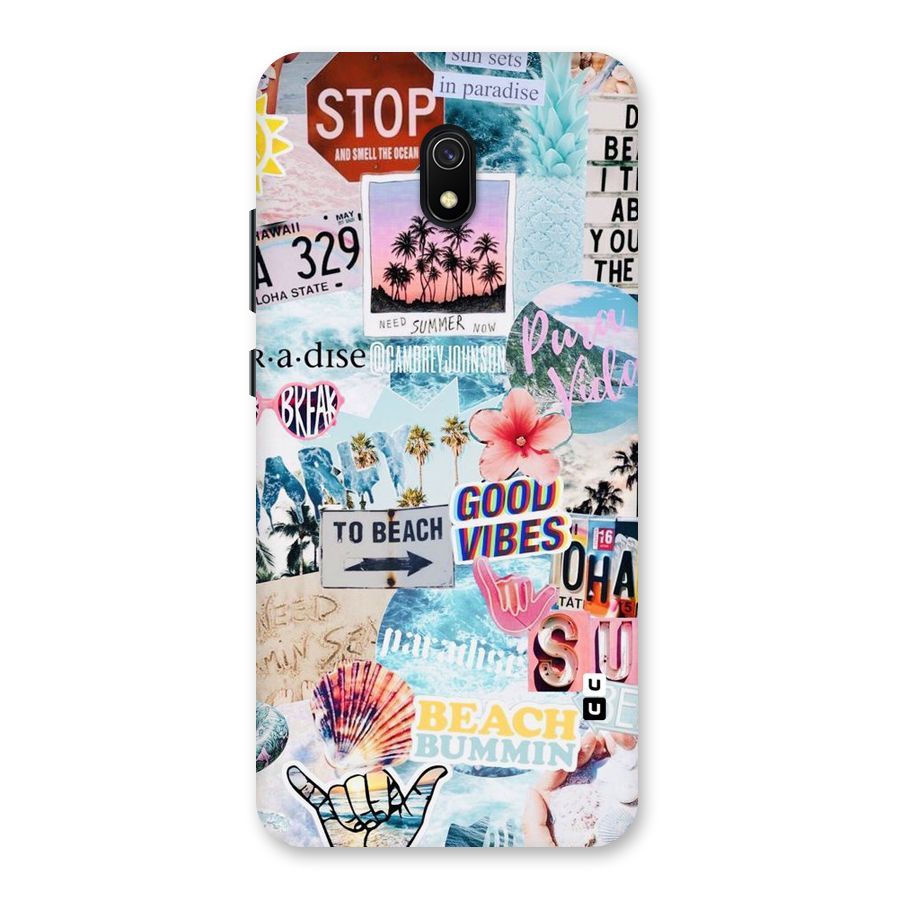 Beaching Life Back Case for Redmi 8A