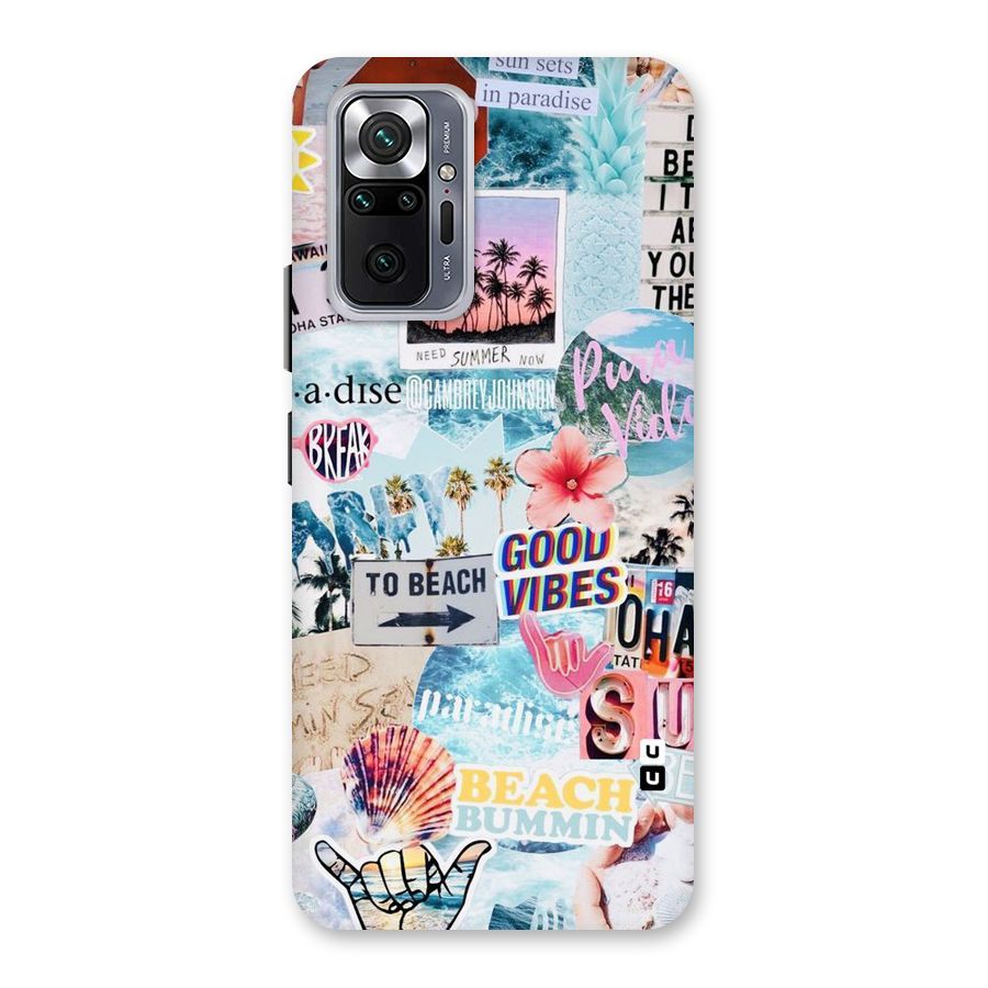 Beaching Life Back Case for Redmi Note 10 Pro Max