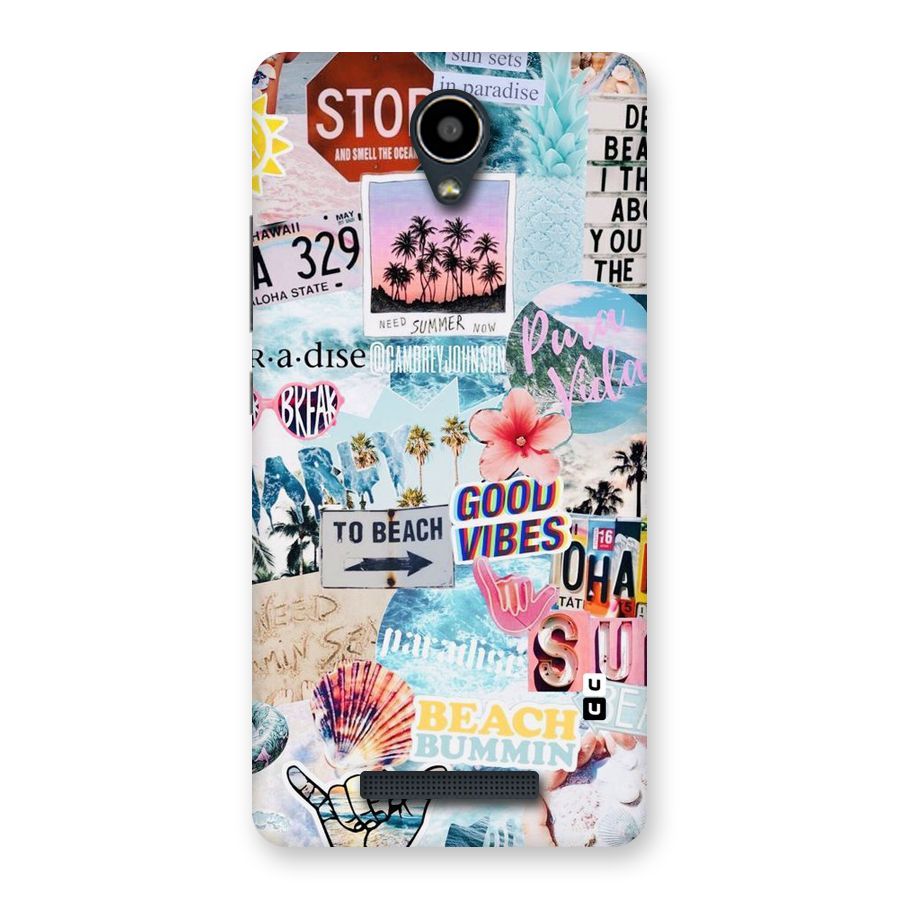 Beaching Life Back Case for Redmi Note 2