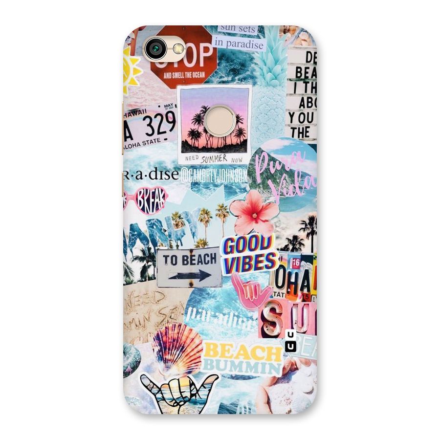 Beaching Life Back Case for Redmi Y1 2017