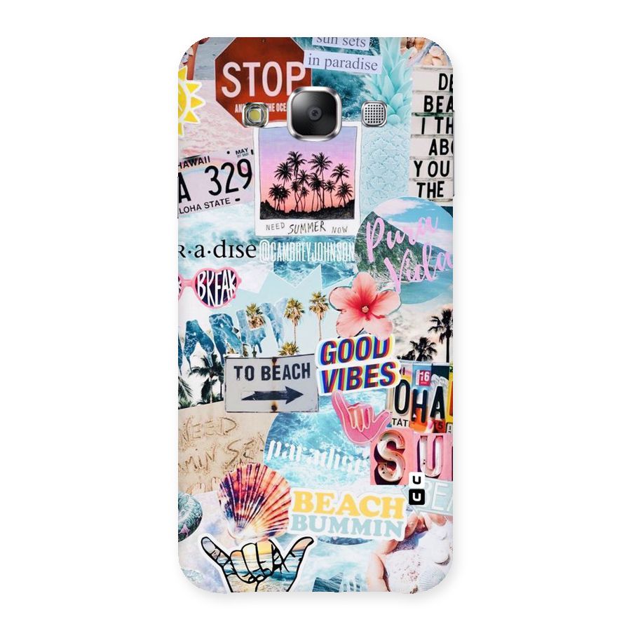 Beaching Life Back Case for Samsung Galaxy E5
