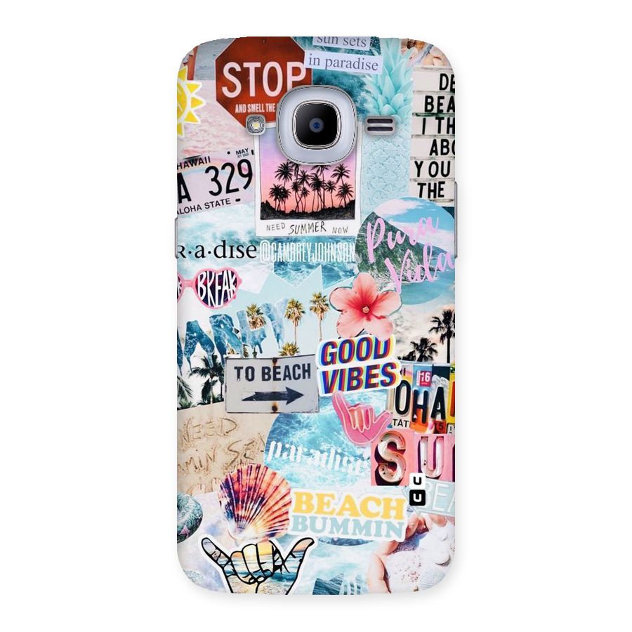 Beaching Life Back Case for Samsung Galaxy J2 Pro