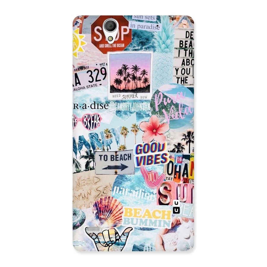 Beaching Life Back Case for Sony Xperia C4