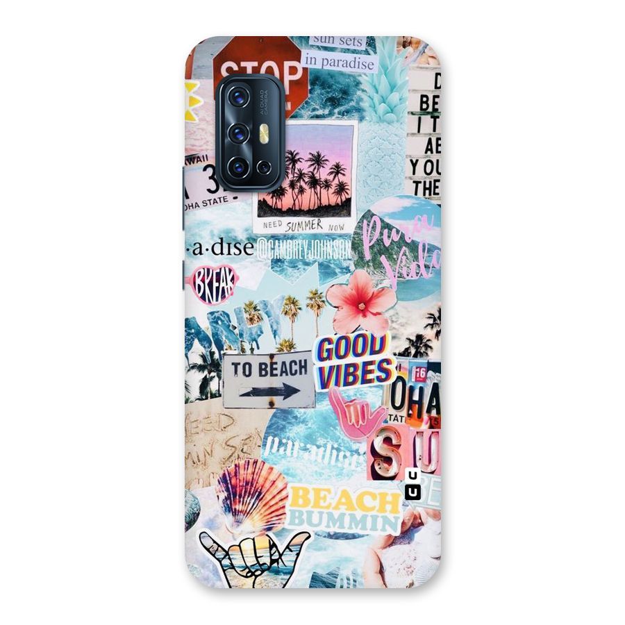 Beaching Life Back Case for Vivo V17