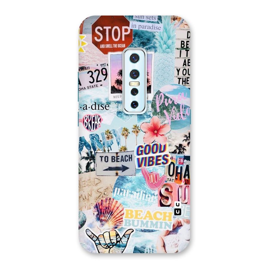 Beaching Life Back Case for Vivo V17 Pro