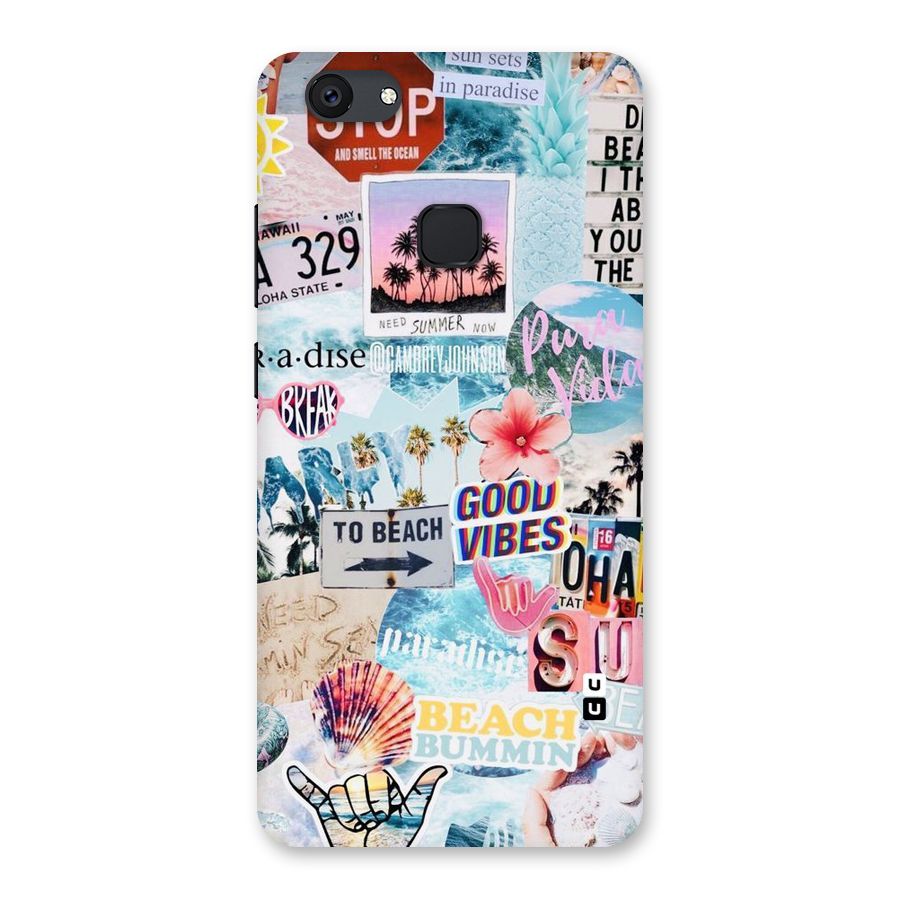 Beaching Life Back Case for Vivo V7 Plus