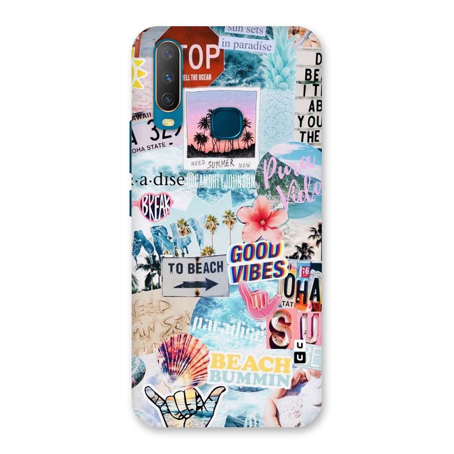 Beaching Life Back Case for Vivo Y12