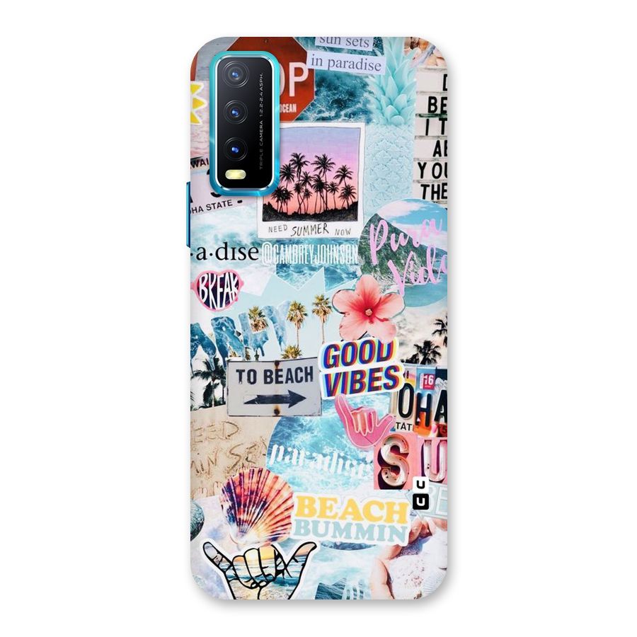 Beaching Life Back Case for Vivo Y20