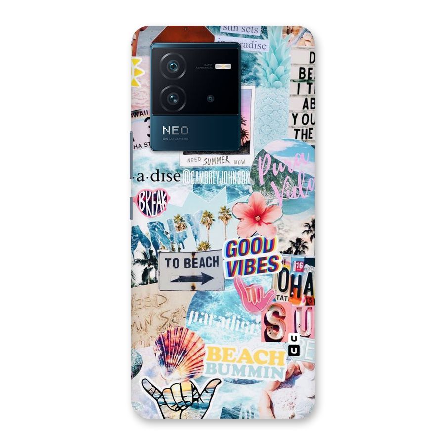Beaching Life Back Case for Vivo iQOO Neo 6 5G