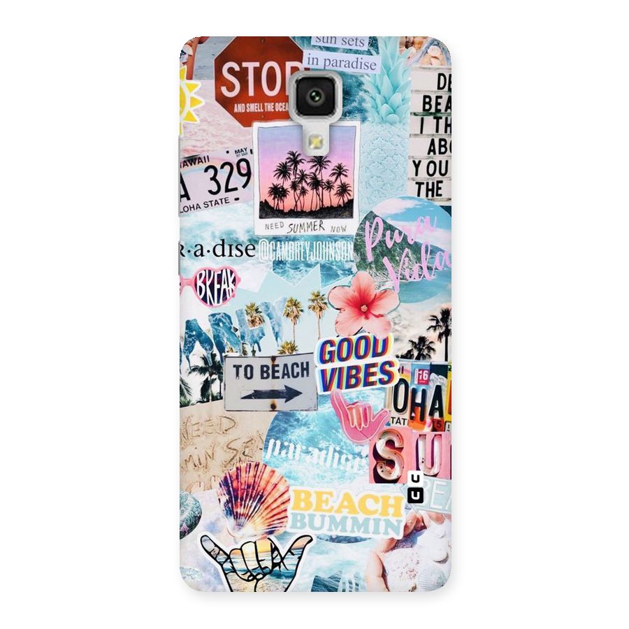 Beaching Life Back Case for Xiaomi Mi 4