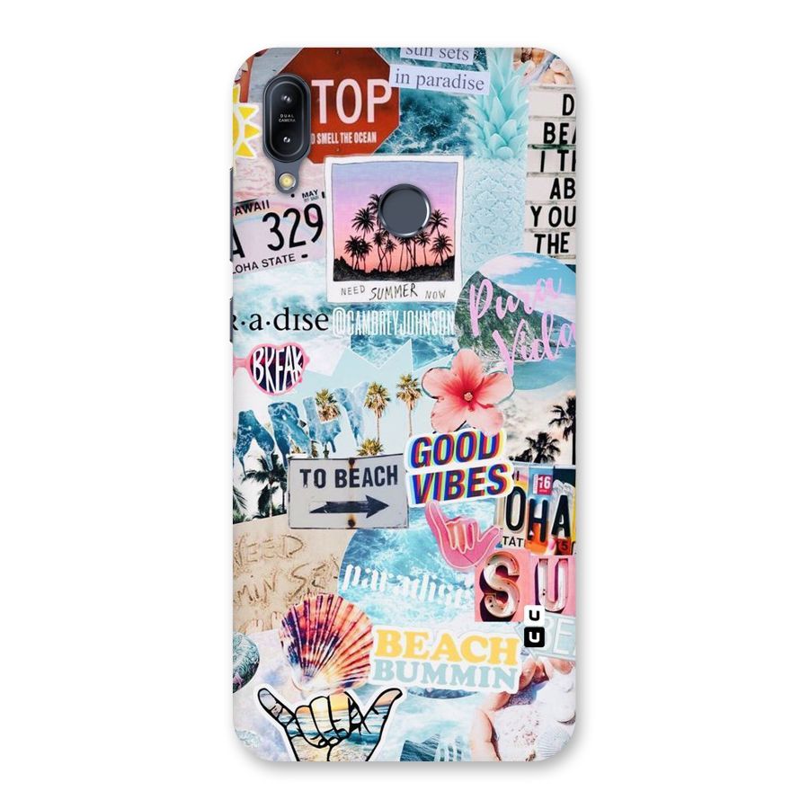Beaching Life Back Case for Zenfone Max M2
